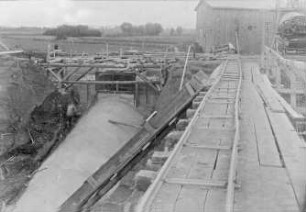 Bau des Recke-Dükers/Mittellandkanal