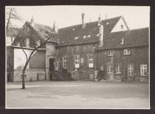 Paulinenanstalt (Rückansicht). Detmold. Luisenstraße, Bielefelder Straße