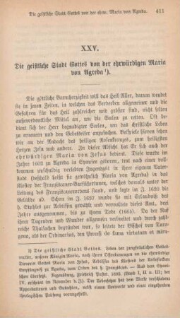411-423 Die geistliche Stadt Gottes von der ehrwürdigen Maria von Agreda