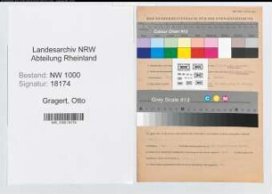 Entnazifizierung Otto Gragert, geb. 28.07.1892 (Medizinalrat)