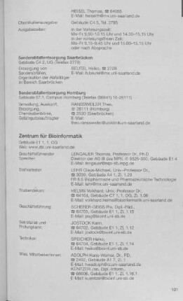 Zentrum für Bioinformatik