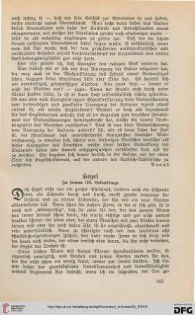 33: Hegel : zu seinem 150. Geburtstage