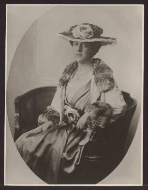 Prinzessin Irmgard zur Lippe. Detmold, Studioaufnahme