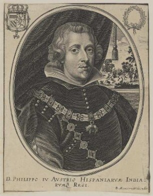 Bildnis des Philippo IV. von Spanien