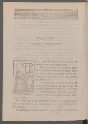 Capítulo XLVII - Alegría y sospechas