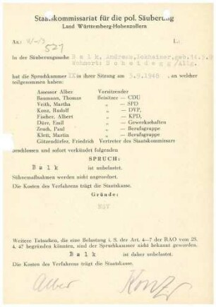 Balk, Andreas
