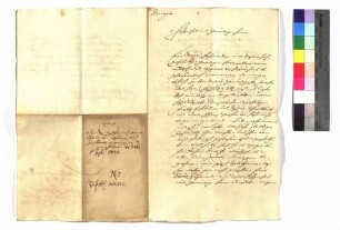 Schreiben von der Fürstlichen Kammer an das Domkapital wegen der Lehen.