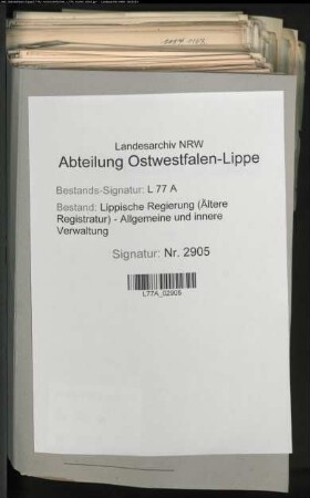 Grundstücksverkäufe im Amt Varenholz, Vogtei Hohenhausen - sp. Amt Hohenhausen (Landkatasterkommissionssachen), Bd. 11