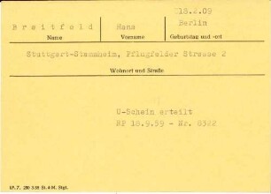 Breitfeld, Hans