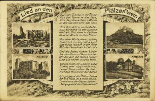 Lied an den "Pfälzer"-Wein