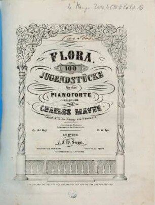 Flora : 100 Jugendstücke für das Pianoforte ; op. 165, 15. No. 42-43