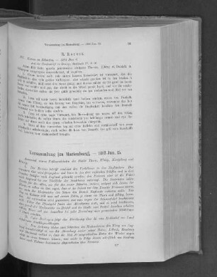 Versammlung [zu Marienburg.] - 1403 Jun. 15.