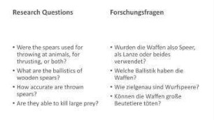 The oldest weapons: revealing the secrets of the Schöningen Spears