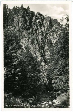 Schwarzwassertal. Ringmauer