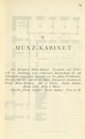 II. Münz-Kabinett
