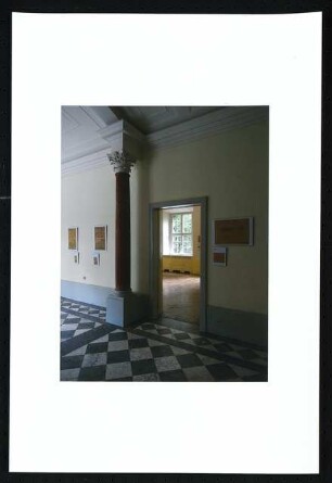 Landhaus Dr. Franz Oppenheim, Berlin-Wannsee: Innenansicht ehem. Galerie, 2009