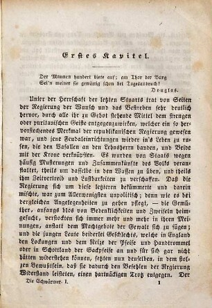 Walter Scott's sämmtliche Werke, 11. Die Schwärmer : ein Roman