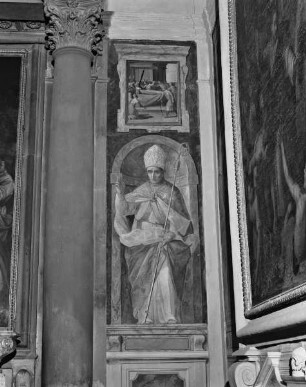 Cappella Serguidi — Heilige der Stadt Volterra — Heiliger Hugo von Volterra