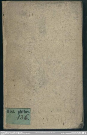 Discursus Philosophicus in quo Historia Philosophiae Antiquae & Recentioris recensetur