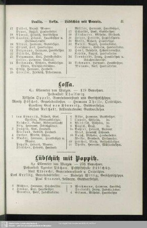 Lübschütz mit Poppitz