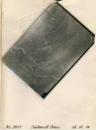 Foto des Geländes südwestlich von Ornes (Luftbild)
