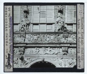 Bremen, Rathaus : Detail, Fassade