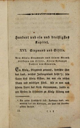 Wilkina- und Niflunga-Saga oder Dietrich von Bern und die Nibelungen, 2. (1814). - 426 S.