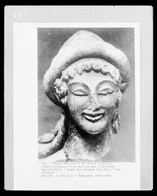 Kopf des Hermes von Veji