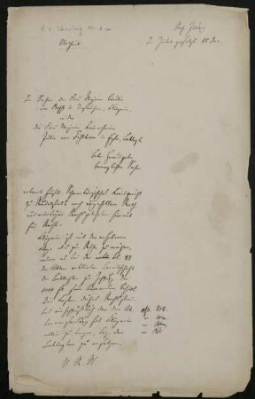 Urtheil. In Sachen der Frau Majorin Cäcilie von Bosse [..] wider die Frau Majorin Cammerherrin Julie von Fischern [...] betr[effend] Herausgabe beweglicher Sachen, Ohne Ort, 18.12.1863 - 24.12.1863 : Entscheidungsgründe