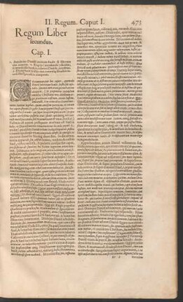 Regum Liber secundus.