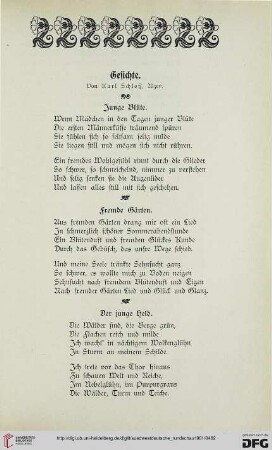 1: Gesichte