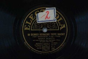 In deines Kerkers tiefe Nacht : ("Der Troubadour", IV. Akt) / (Verdi)
