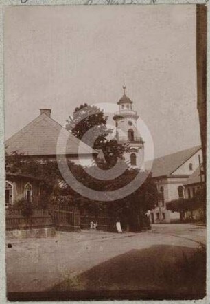 Turm der evangelischen Kirche Wüstegiersdorf