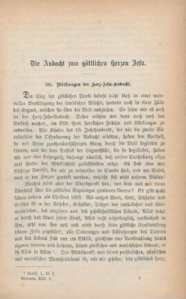 1-15 Die Andacht zum göttlichen Herzen Jesu