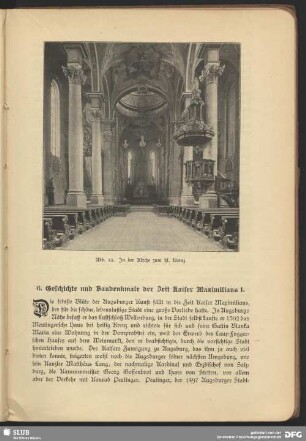 In der Kirche zum heiligen Kreuz