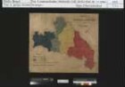 Übersicht der Verleihkarten und Meilenblätter von Sachsen - mit farblich unterschiedenen Bergamtsregionen