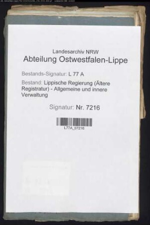 Liquidation verschiedener requirierter Leistungen