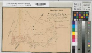 Braubauerschaft (Gelsenkirchen), Teilung des Grimberger Sundern, Brouillonkarte