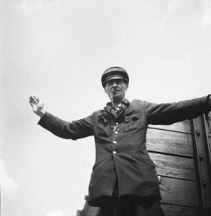 Deutschland. Rangierleiter