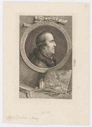 Bildnis des Pascha Iohann Friedrich Weitsch