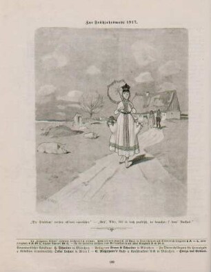 "Zur Frühjahrsmode 1917"