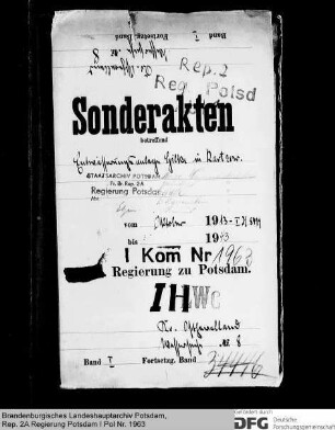 Entwässerungsanlagen in Kartzow und Weinmeisterhöhe