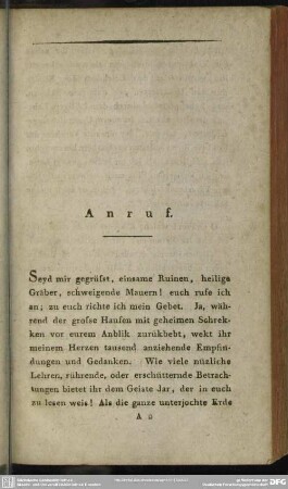 Anruf