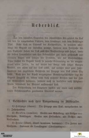Ueberblick