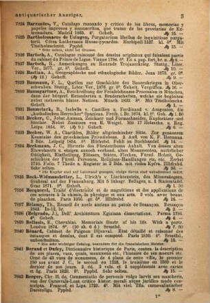 Antiquarischer Anzeiger von Joseph Baer & Co., Frankfurt a.M.. 279. 1878, Mai