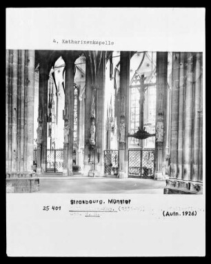 Münster & Notre-Dame — Katharinenkapelle