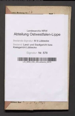 Erblasser: Hagedorn, Anne Dorothea Marie Ilsabein, geb. Kötter: