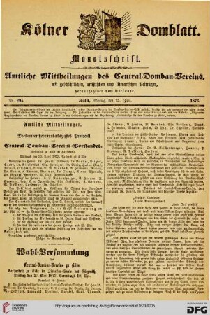Nr. 295 (23.06.1873)