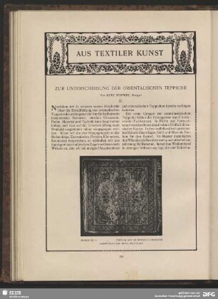 Teppich aus Chinesisch-Turkestan