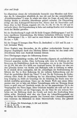 Die Bedeutung des Strafzumessungsgrundes "rückfällig"